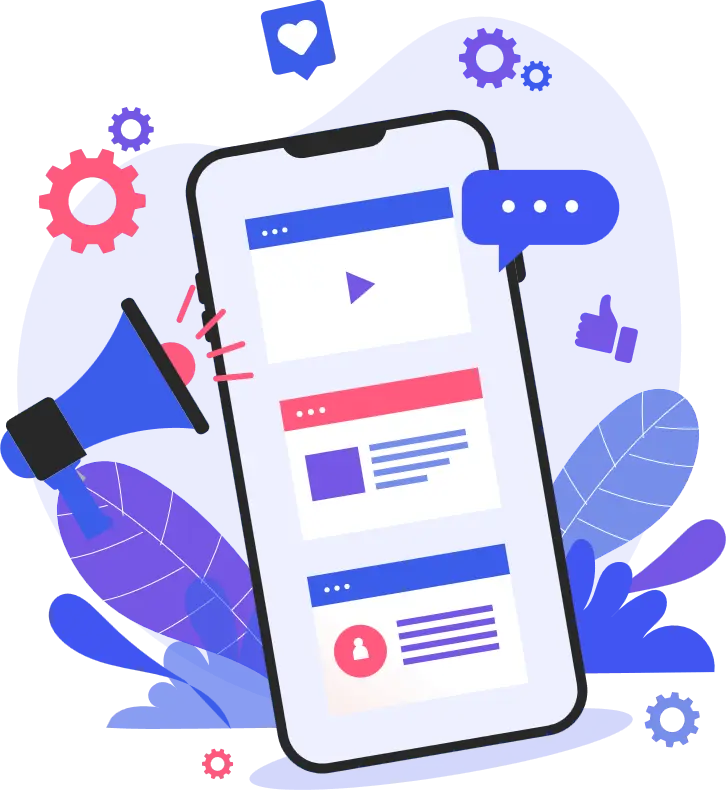 App Development Cycle Illustration